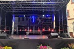 Bühne zum Stadtfest in Schwarzenberg