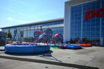 Wasserfest Eventmodule, Fun-Hangeln, Kinderboote mit Becken, Wasserbälle mit Becken in Berlin