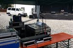 Bühne zum Stadtfest in Schwarzenberg